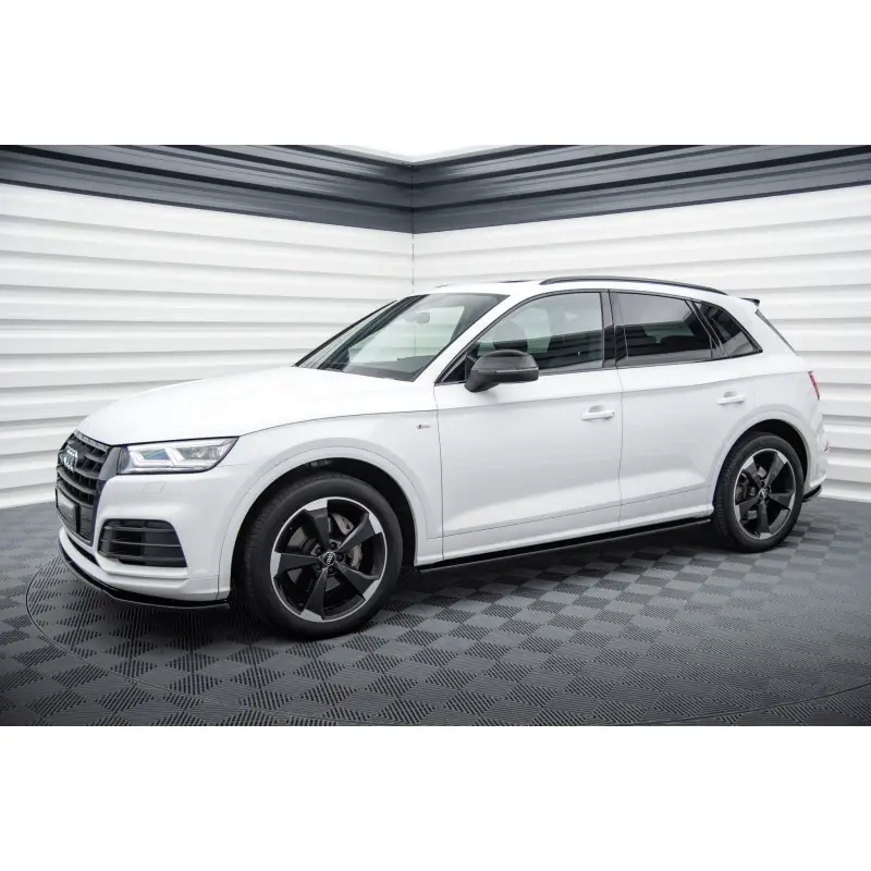 Offre Exclusive ENSEMBLE DIFFUSEUR - KIT DE LAMES AUDI SQ5/Q5 S-LINE MK2 - MAXTONDESIGN - FINITION NOIR BRILLANT
