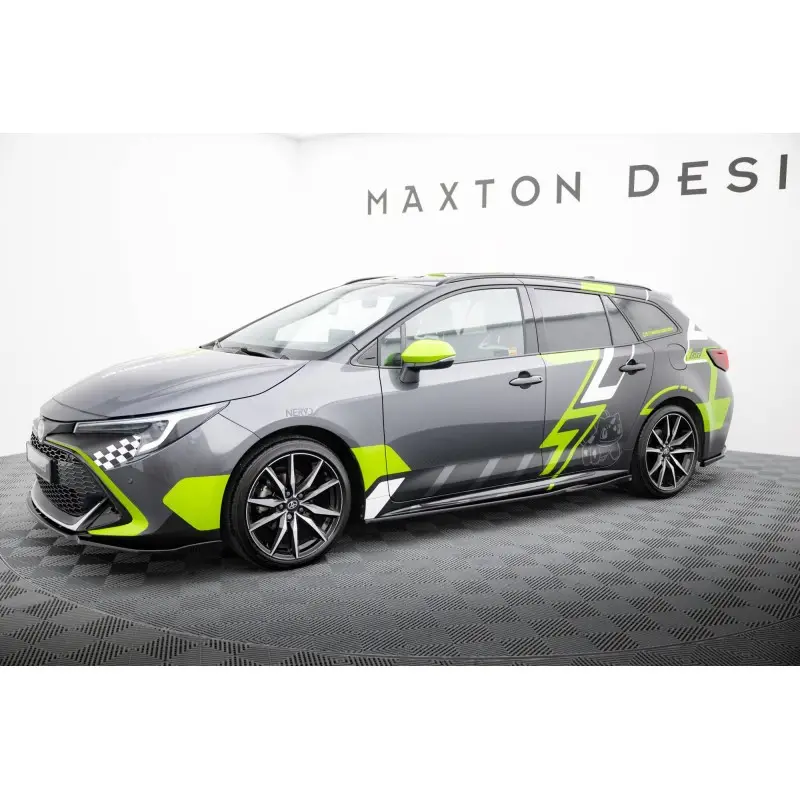 Quantité Limitée KIT COMPLET DE LAMES MAXTONDESIGN POUR TOYOTA COROLLA GR SPORT TOURING SPORTS XII - MAXTONDESIGN - FINITION NOIR BRILLANT