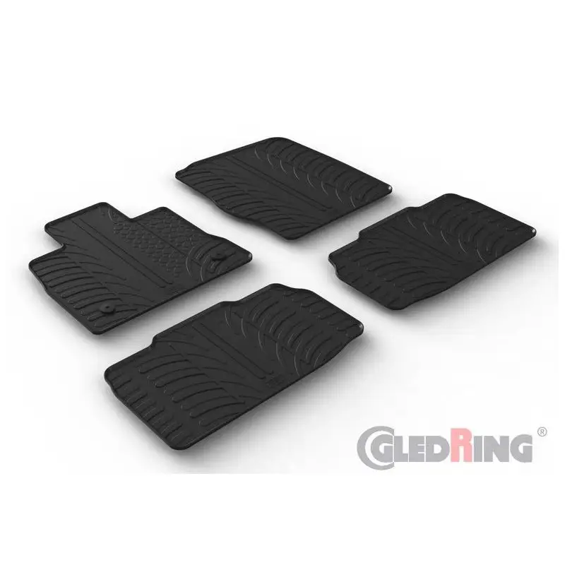 Bon Marché TAPIS DE SOL - TAPIS INTERIEUR EN CAOUTCHOUC POUR FORD EXPLORER VI PHEV (20-24)-