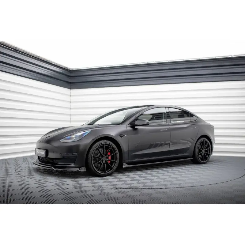 KIT COMPLET DE LAMES MAXTONDESIGN POUR TESLA MODEL 3 - MAXTONDESIGN - FINITION NOIR BRILLANT Solde