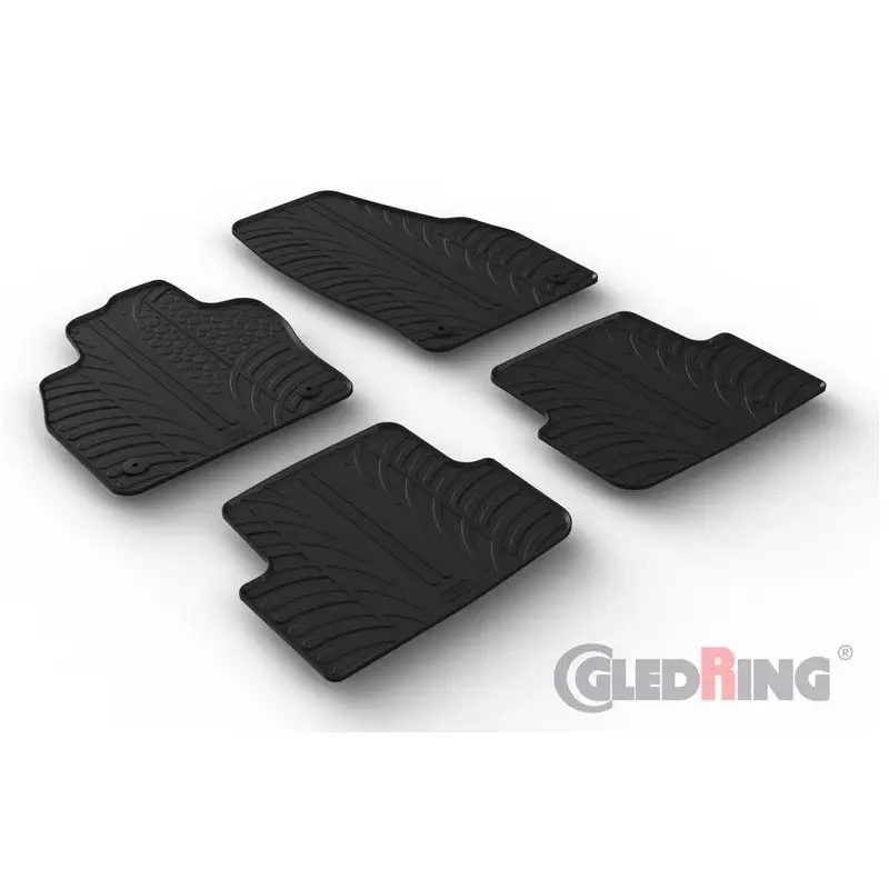 Paiement Sécurisé TAPIS DE SOL - TAPIS INTERIEUR EN CAOUTCHOUC POUR VW TAIGO (21-23)