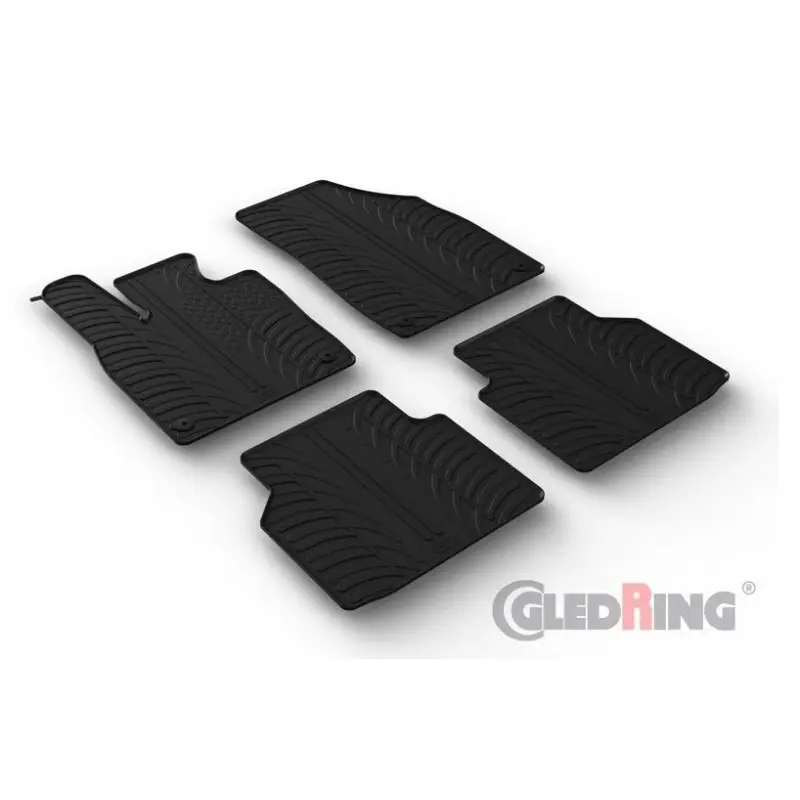 Expédié Aujourd’hui TAPIS DE SOL - TAPIS INTERIEUR EN CAOUTCHOUC POUR VW ID.4 (20-24)ID.5 (21-24)