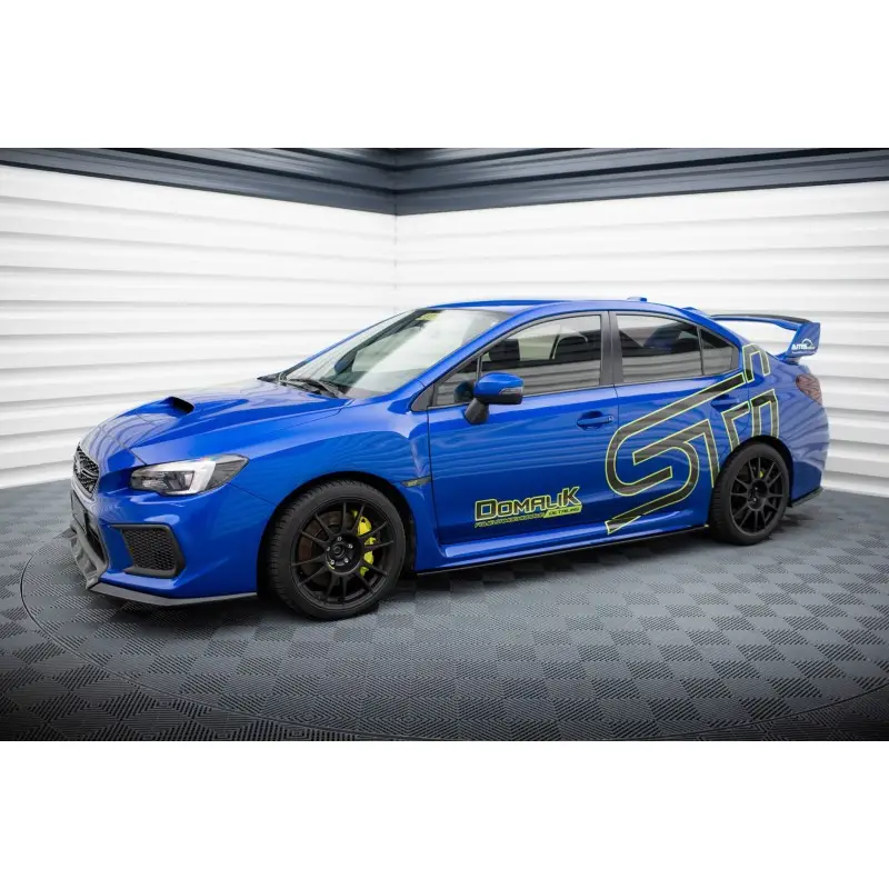 KIT COMPLET DE LAMES MAXTONDESIGN POUR SUBARU WRX STI MK1 FACELIFT - MAXTONDESIGN - FINITION NOIR BRILLANT Pas Cher