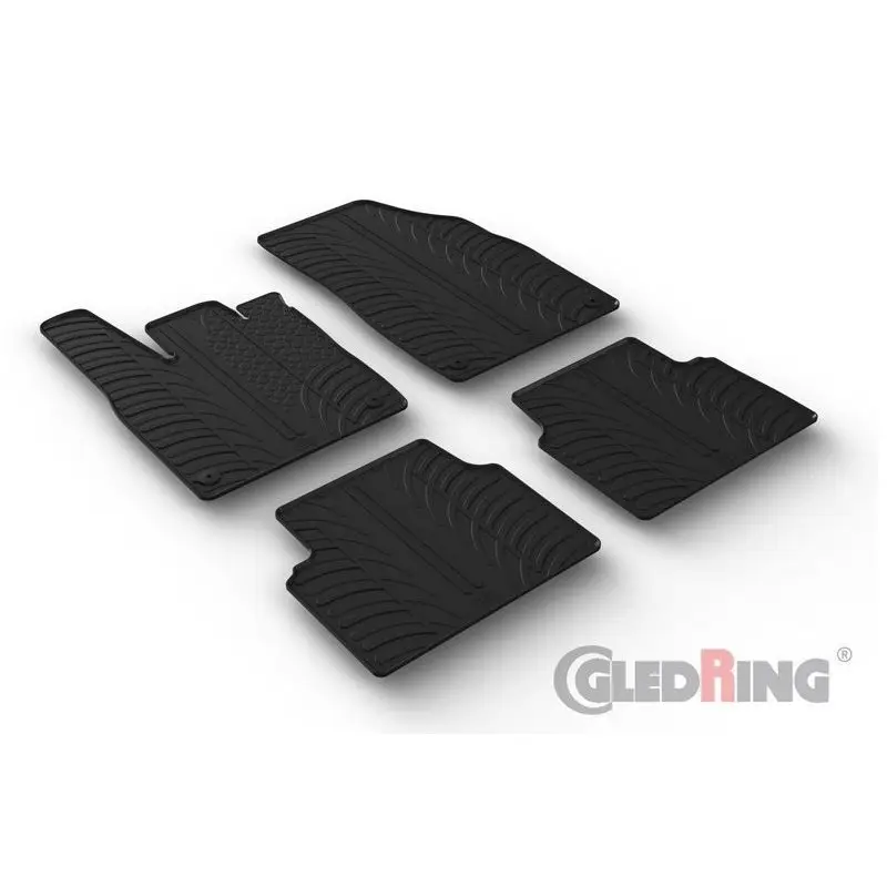 TAPIS DE SOL - TAPIS INTERIEUR EN CAOUTCHOUC POUR VW ID.3 (20-23)CUPRA BORN (21- Offre Du Jour
