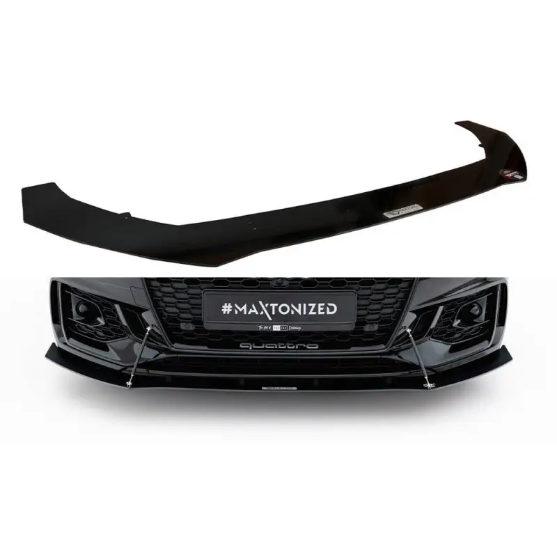 Marque SPORT LAME DU PARE-CHOCS AVANT V.1 AUDI RS5 F5 COUPE - SPORTBACK - MAXTON DESIGN