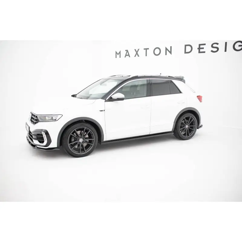 Commande En Gros KIT COMPLET DE LAMES MAXTONDESIGN POUR VOLKSWAGEN T-ROC R MK1 - MAXTONDESIGN - FINITION NOIR BRILLANT
