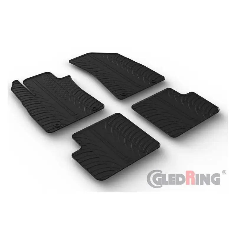 TAPIS DE SOL - TAPIS INTERIEUR EN CAOUTCHOUC POUR MG ZS (17-) Prix Cassé