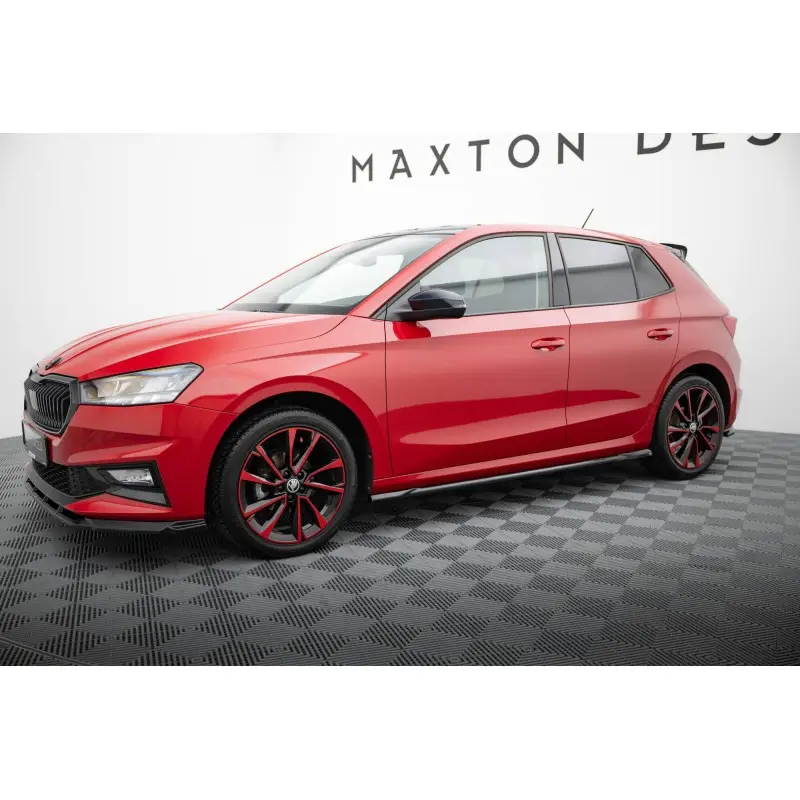 Expédié Aujourd’hui KIT COMPLET DE LAMES MAXTONDESIGN POUR SKODA FABIA MK4 - MAXTONDESIGN - FINITION NOIR BRILLANT