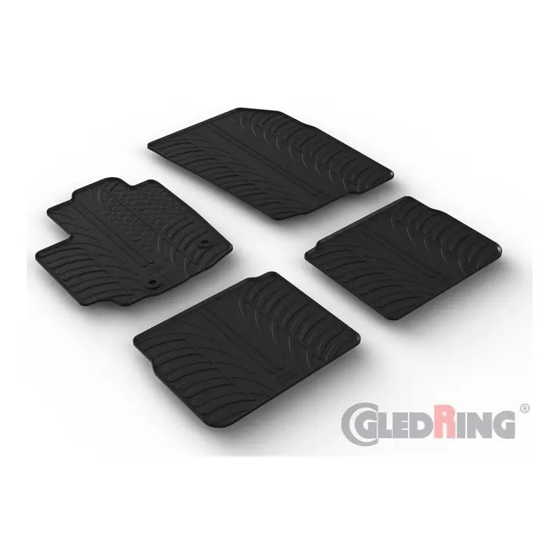 Authentique TAPIS DE SOL - TAPIS INTERIEUR EN CAOUTCHOUC POUR SUZUKI SX4 - S-CROSS (22-)