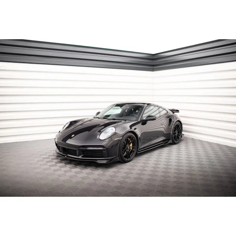 Acheter En Ligne KIT COMPLET DE LAMES MAXTONDESIGN POUR PORSCHE 911 TURBO S 992 - MAXTONDESIGN - FINITION NOIR BRILLANT