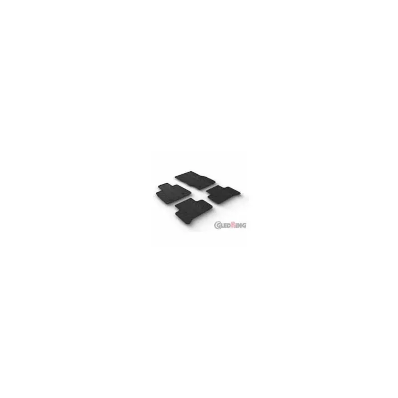 Authentique TAPIS DE SOL - TAPIS INTERIEUR EN CAOUTCHOUC POUR ALFA ROMEO STELVIO (17-20)