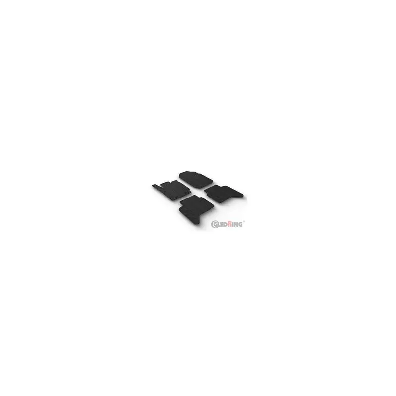 Promotion TAPIS DE SOL - TAPIS INTERIEUR EN CAOUTCHOUC POUR FORD RANGER DOUBLE CAB (13-)