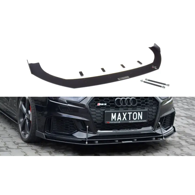 SPORT LAME DU PARE-CHOCS AVANT V.1 AUDI RS3 8V FL SPORTBACK - MAXTON DESIGN Remise