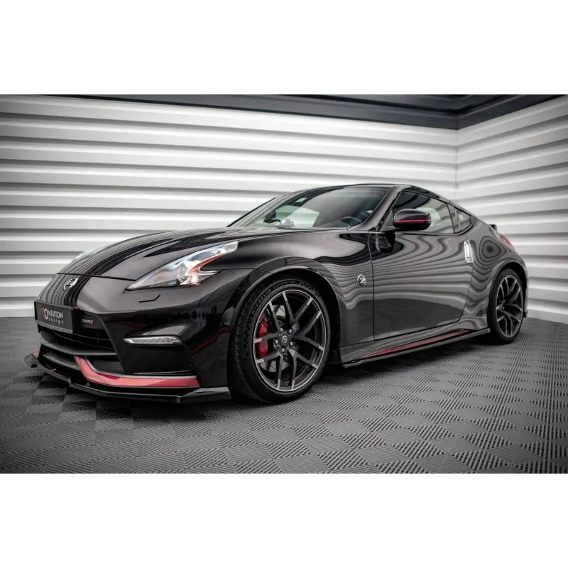 Dernière Chance KIT COMPLET DE LAMES MAXTONDESIGN POUR NISSAN 370Z NISMO FACELIFT - MAXTONDESIGN - FINITION NOIR BRILLANT