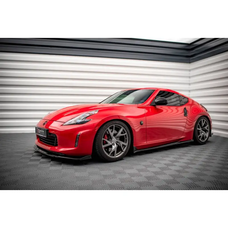 Acheter En Ligne KIT COMPLET DE LAMES MAXTONDESIGN POUR NISSAN 370Z FACELIFT - MAXTONDESIGN - FINITION NOIR BRILLANT