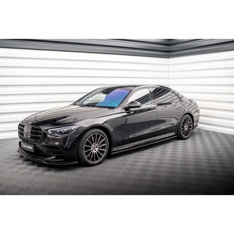 Meilleur Prix KIT COMPLET DE LAMES MAXTONDESIGN POUR MERCEDES-BENZ S AMG-LINE W223 - MAXTONDESIGN - FINITION NOIR BRILLANT