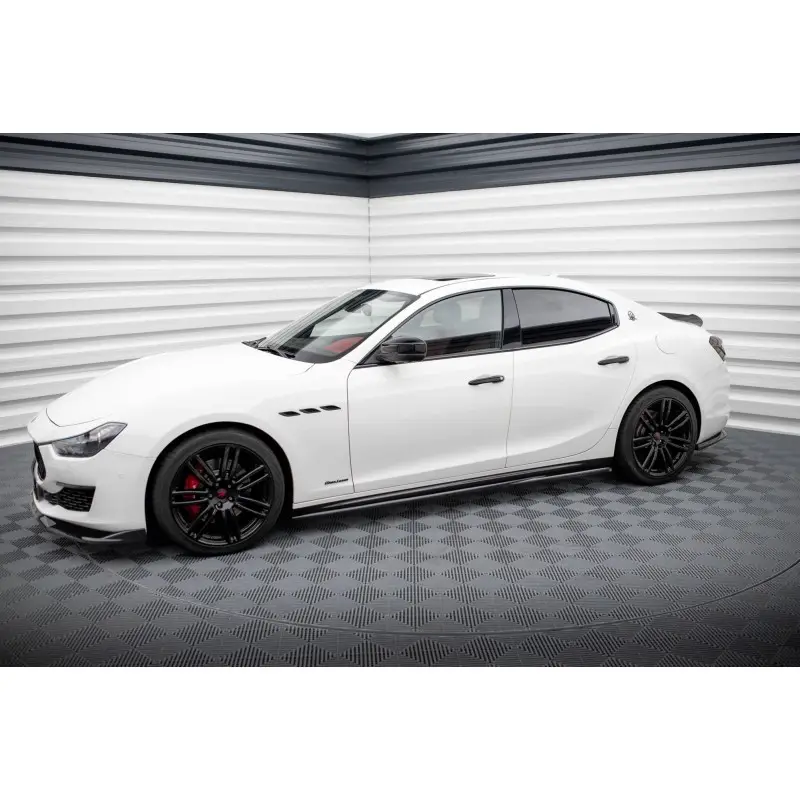 Nouvel Arrivage KIT COMPLET DE LAMES MAXTONDESIGN POUR MASERATI GHIBLI MK3 FACELIFT - MAXTONDESIGN - FINITION NOIR BRILLANT