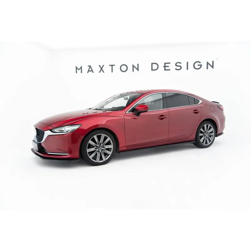 Authentique KIT COMPLET DE LAMES MAXTONDESIGN POUR MAZDA 6 SEDAN MK3 FACELIFT - MAXTONDESIGN - FINITION NOIR BRILLANT