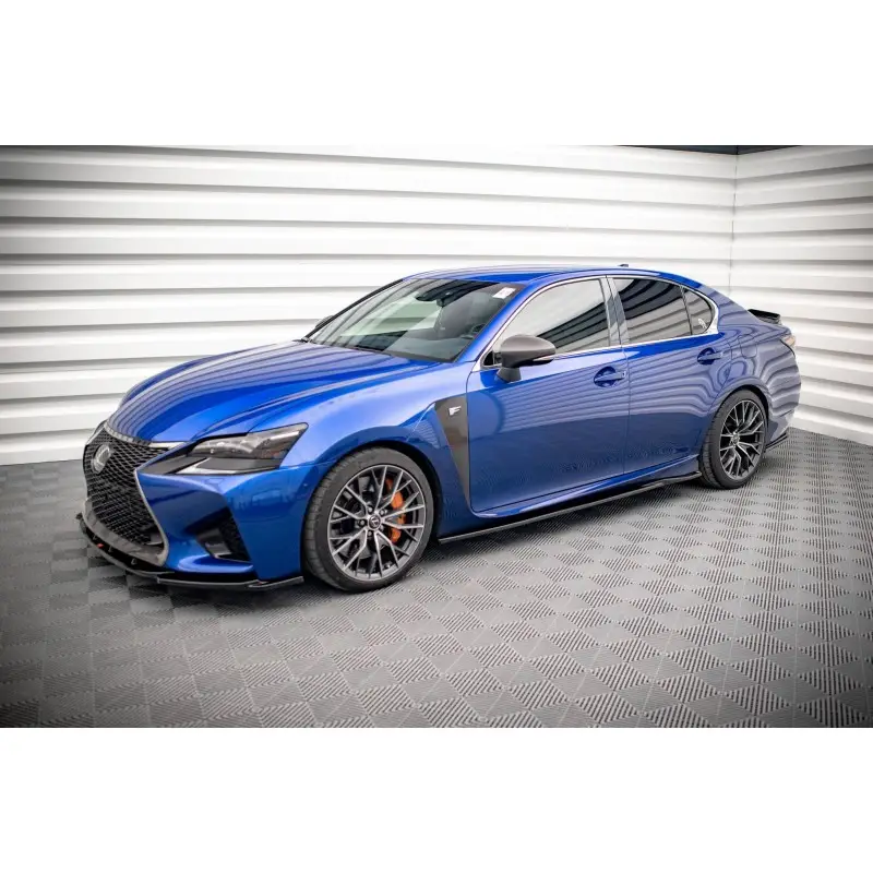 Commande En Gros KIT COMPLET DE LAMES MAXTONDESIGN POUR LEXUS GS F MK4 FACELIFT - MAXTONDESIGN - FINITION NOIR BRILLANT