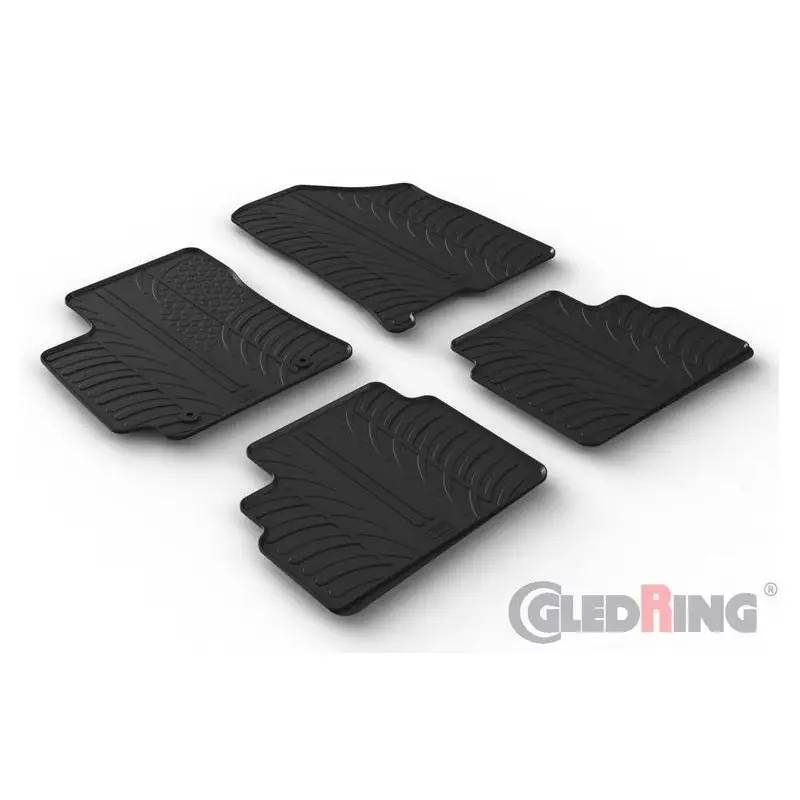 TAPIS DE SOL - TAPIS INTERIEUR EN CAOUTCHOUC POUR HYUNDAI KONA II (23-24) Expédié Aujourd’hui