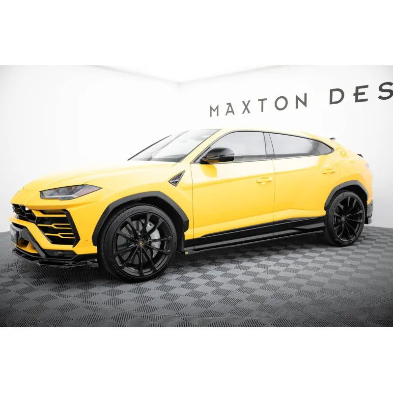 Populaire KIT COMPLET DE LAMES MAXTONDESIGN POUR LAMBORGHINI URUS MK1 - MAXTONDESIGN - FINITION NOIR BRILLANT