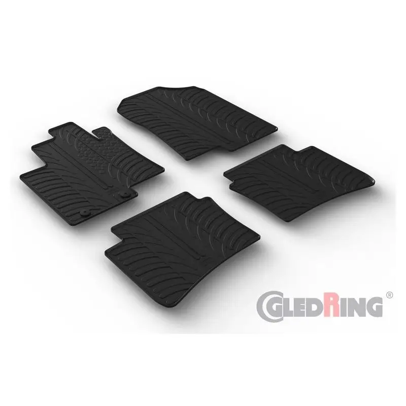 TAPIS DE SOL - TAPIS INTERIEUR EN CAOUTCHOUC POUR HYUNDAI BAYON (21-24) Expédition Rapide