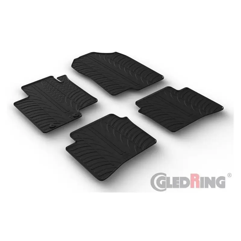 Dernière Chance TAPIS DE SOL - TAPIS INTERIEUR EN CAOUTCHOUC POUR HYUNDAI I20 III (20-23)