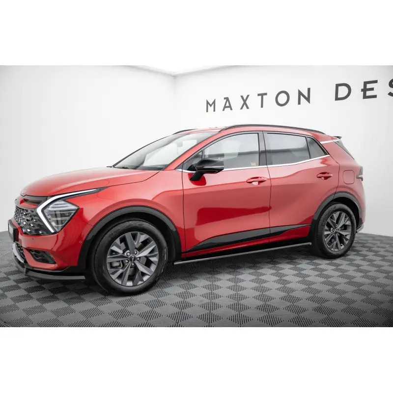 Dernier Modèle KIT COMPLET DE LAMES MAXTONDESIGN POUR KIA SPORTAGE GT-LINE MK5 - MAXTONDESIGN - FINITION NOIR BRILLANT