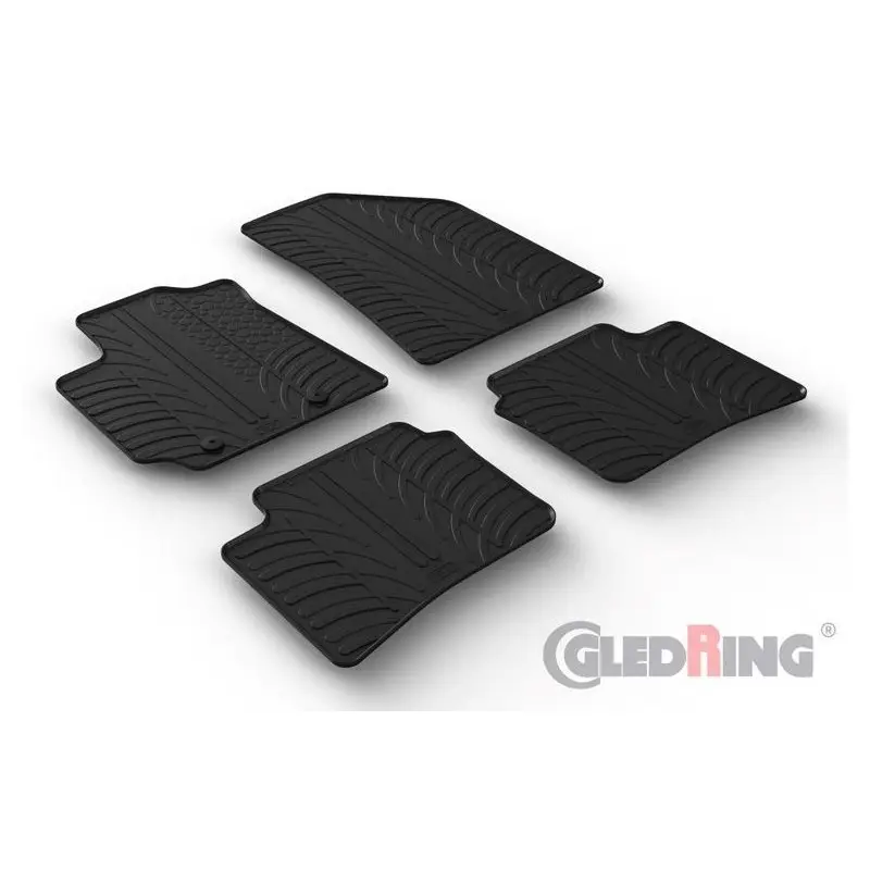TAPIS DE SOL - TAPIS INTERIEUR EN CAOUTCHOUC POUR HYUNDAI I10 (20- Commander Maintenant