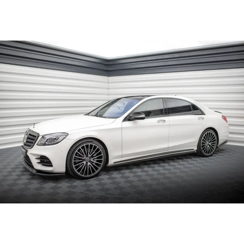 Affaire À Saisir KIT COMPLET DE LAMES MAXTONDESIGN POUR MERCEDES-BENZ S LONG AMG-LINE W222 FACELIFT - MAXTONDESIGN - FINITION NOIR BRILLANT