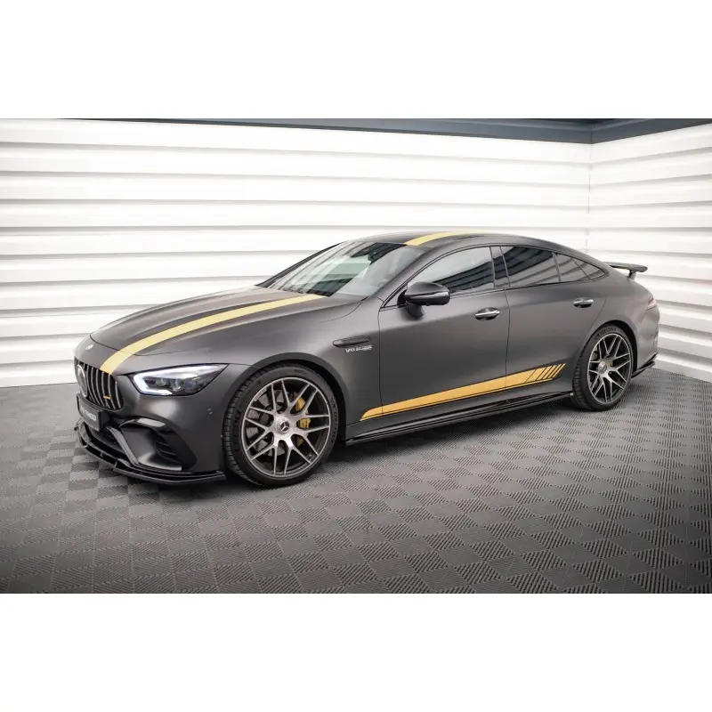 KIT COMPLET DE LAMES MAXTONDESIGN POUR MERCEDES-AMG GT 63S 4 DOOR COUPE AERO - MAXTONDESIGN - FINITION NOIR BRILLANT Top Vente