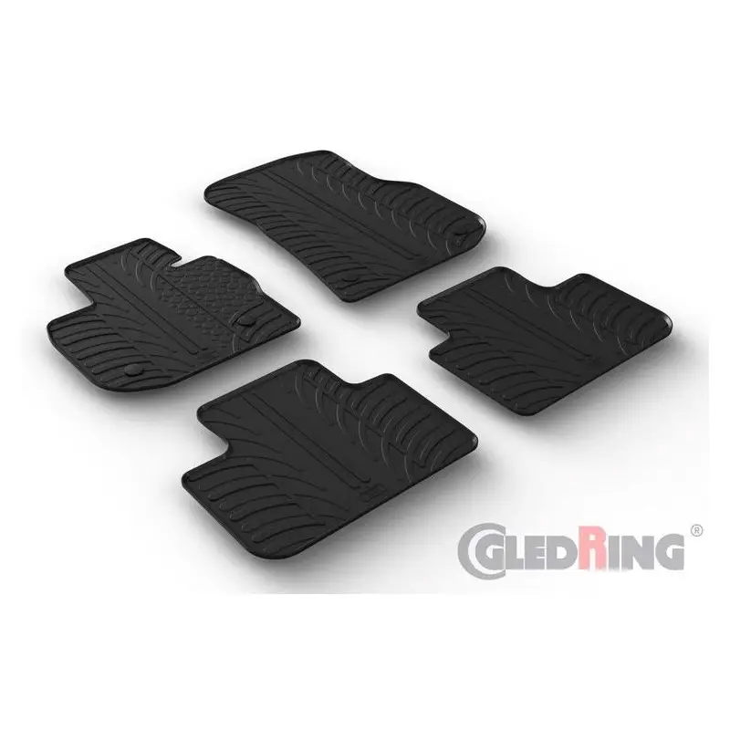 TAPIS DE SOL - TAPIS INTERIEUR EN CAOUTCHOUC POUR BMW X4 G02 (18-24) Bon Marché