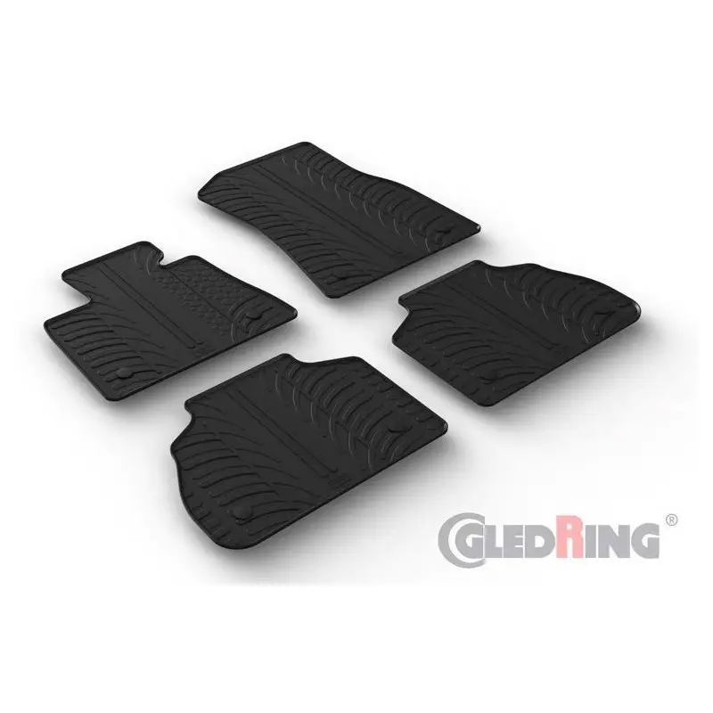 TAPIS DE SOL - TAPIS INTERIEUR EN CAOUTCHOUC POUR BMW X7 G07 (19-23) Dernier Modèle