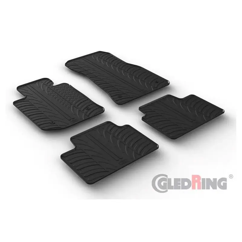 TAPIS DE SOL - TAPIS INTERIEUR EN CAOUTCHOUC POUR BMW 3-SERIE G20/G21 SEDAN/TOURING (18-25) Bon Plan