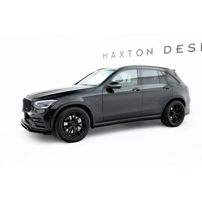 KIT COMPLET DE LAMES MAXTONDESIGN POUR MERCEDES-AMG GLC 43 SUV X253 FACELIFT - MAXTONDESIGN - FINITION NOIR BRILLANT Bon Plan