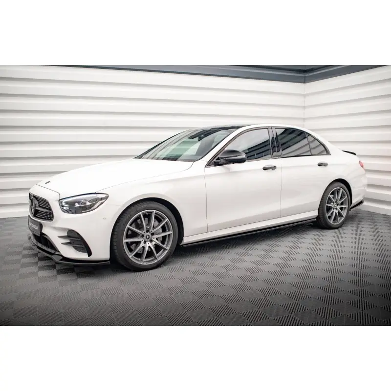 KIT COMPLET DE LAMES MAXTONDESIGN POUR MERCEDES-BENZ E AMG-LINE W213 FACELIFT - MAXTONDESIGN - FINITION NOIR BRILLANT Top Vente