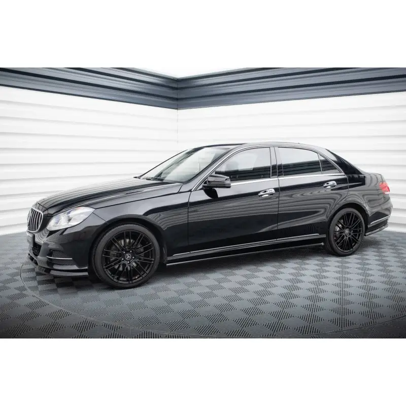 KIT COMPLET DE LAMES MAXTONDESIGN POUR MERCEDES-BENZ E SEDAN W212 FACELIFT - MAXTONDESIGN - FINITION NOIR BRILLANT Bon Marché