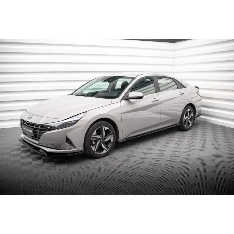 Bon Marché KIT COMPLET DE LAMES MAXTONDESIGN POUR HYUNDAI ELANTRA MK7 - MAXTONDESIGN - FINITION NOIR BRILLANT