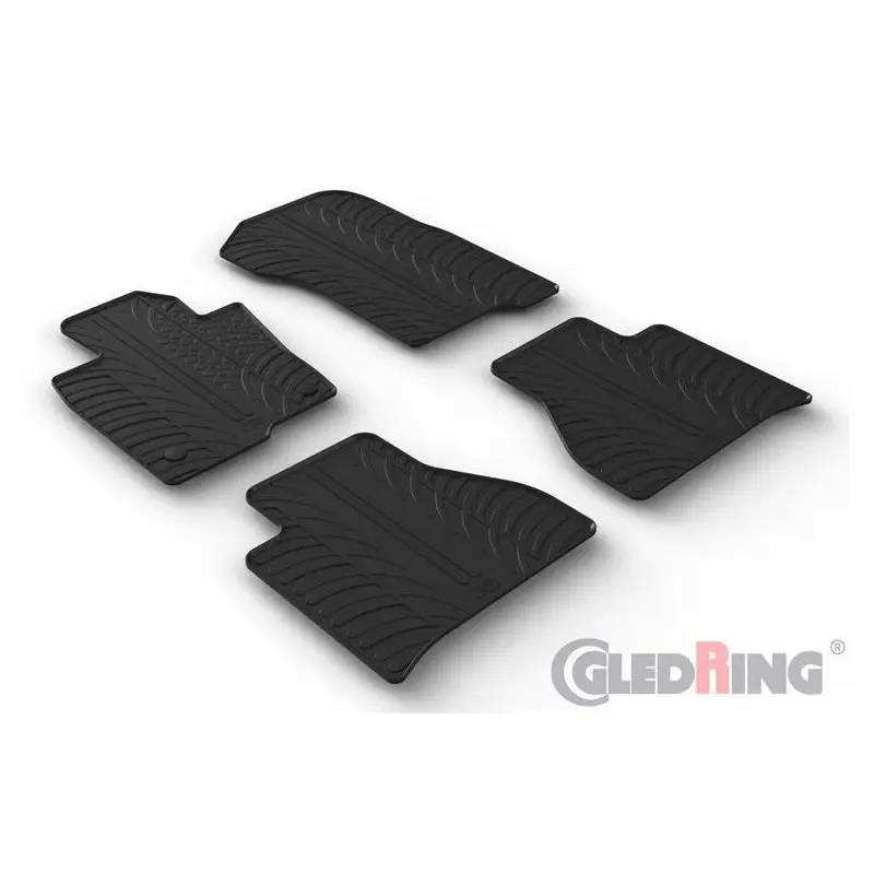 TAPIS DE SOL - TAPIS INTERIEUR EN CAOUTCHOUC POUR MERCEDES X-KLASSE W470 (17-20) Solde