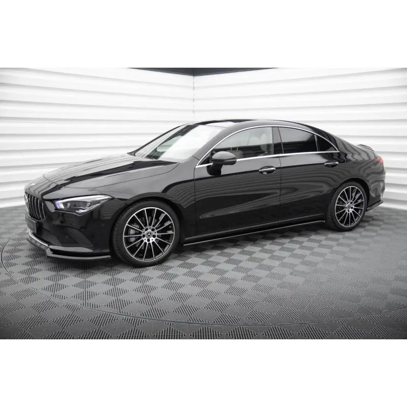KIT COMPLET DE LAMES MAXTONDESIGN POUR MERCEDES-BENZ CLA COUPE C118 - MAXTONDESIGN - FINITION NOIR BRILLANT Nouvel Arrivage