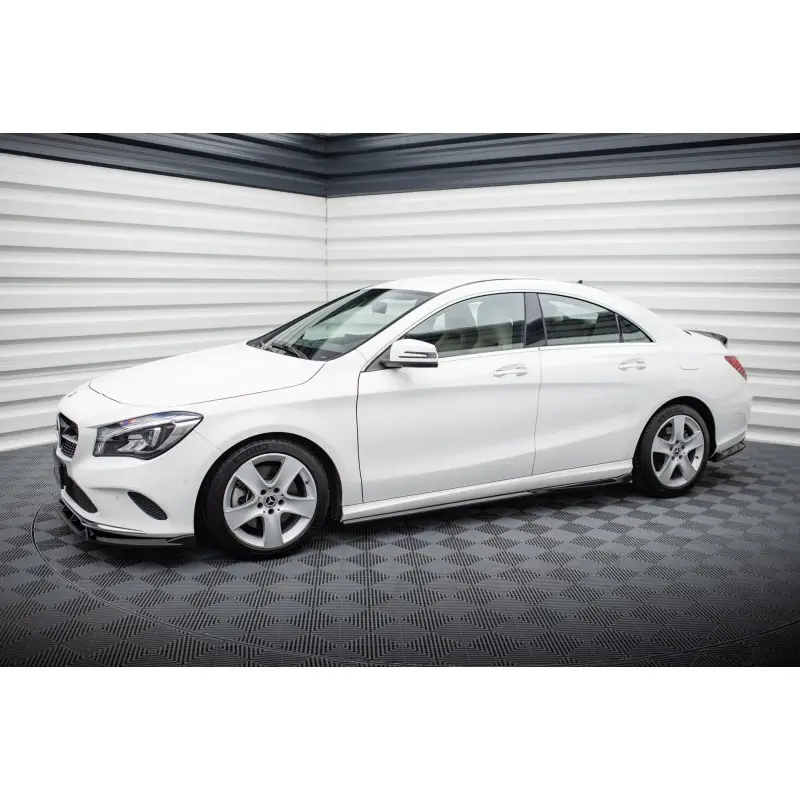 KIT COMPLET DE LAMES MAXTONDESIGN POUR MERCEDES-BENZ CLA C117 FACELIFT - MAXTONDESIGN - FINITION NOIR BRILLANT Nouvel Arrivage