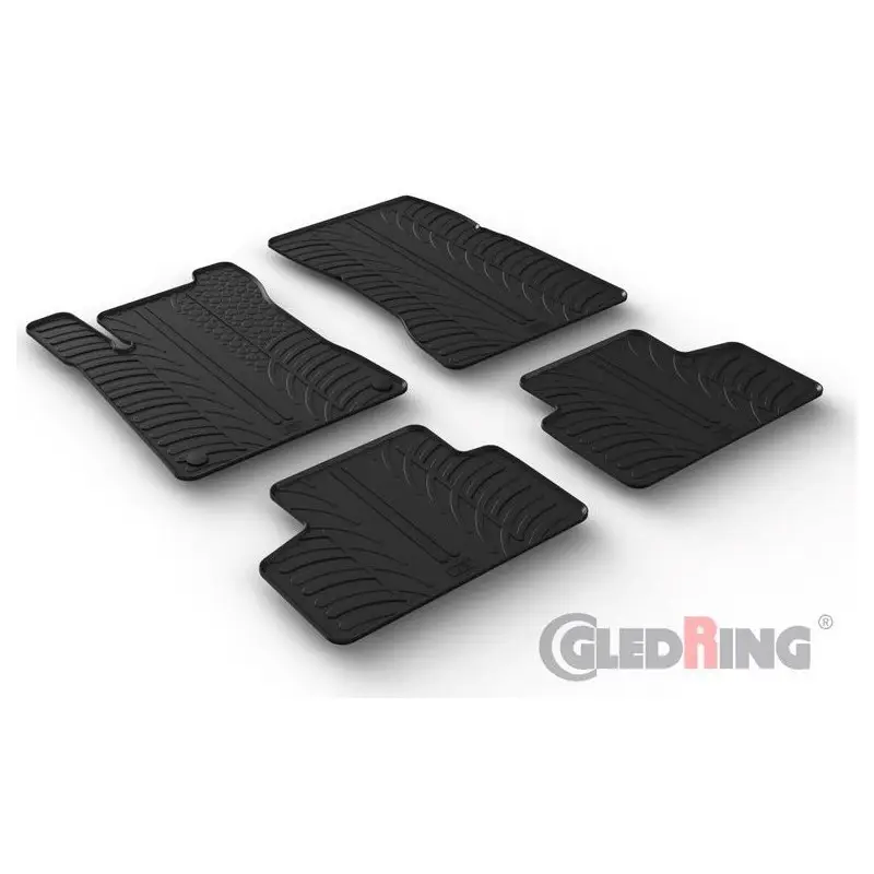 TAPIS DE SOL - TAPIS INTERIEUR EN CAOUTCHOUC POUR MERCEDES GLB X247 (19-24) Achat Immédiat