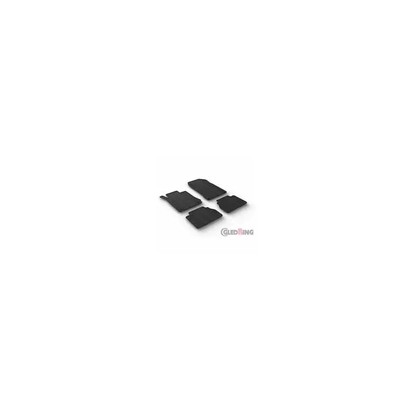 TAPIS DE SOL - TAPIS INTERIEUR EN CAOUTCHOUC POUR MERCEDES E-KLASSE W210 (95-03) Haute Qualité