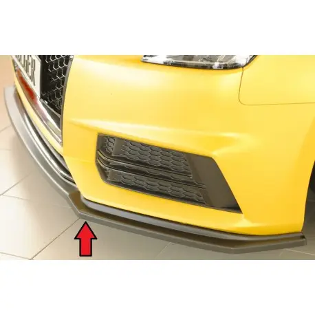 Achetez Aujourd’hui LAME DU PARE-CHOCS AVANT AUDI A4 B9 (15-18) - RIEGER - NOIR MAT