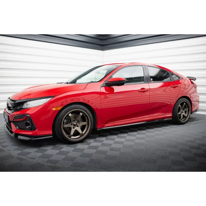 KIT COMPLET DE LAMES MAXTONDESIGN POUR HONDA CIVIC SI MK10 - MAXTONDESIGN - FINITION NOIR BRILLANT Vente Flash