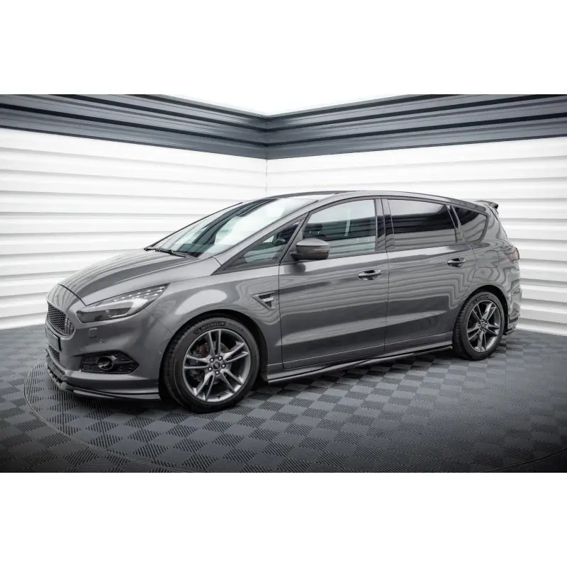Soldes KIT COMPLET DE LAMES MAXTONDESIGN POUR FORD S-MAX ST-LINE MK2 - MAXTONDESIGN - FINITION NOIR BRILLANT