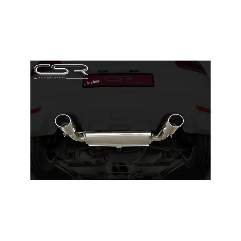 Silencieux duplex VW Golf 5 Look R32 Bon Plan