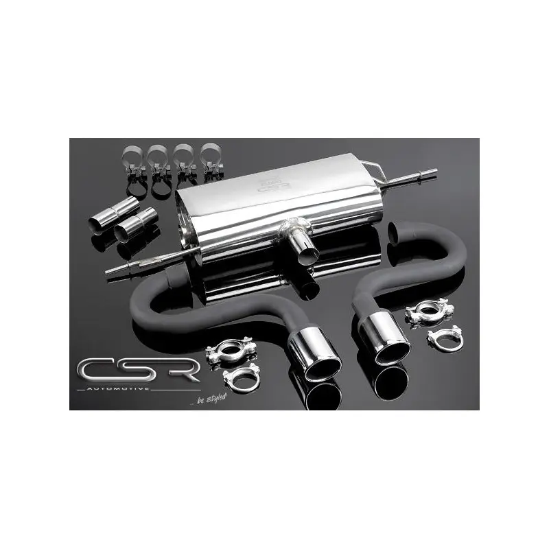 Silencieux duplex VW Touran/Touran GP 2003-2010 Look R32 Livraison Gratuite