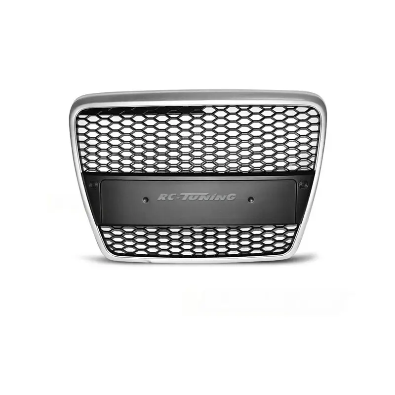 Calandre argentée mat Audi A6 C6 04-08 Bon Marché