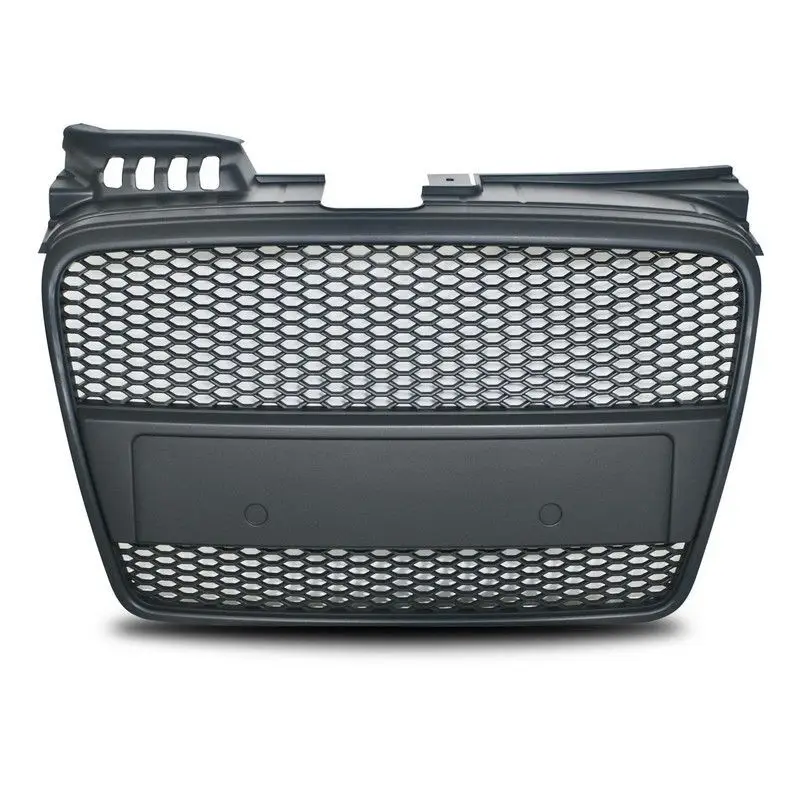 Certifié Calandre Audi A4 8E B7 04-08 grille nid d'abeille noire, sans sigle